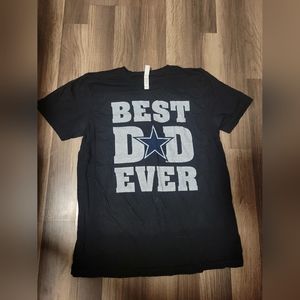 Dallas Cowboys Black short sleeve Mens L tee